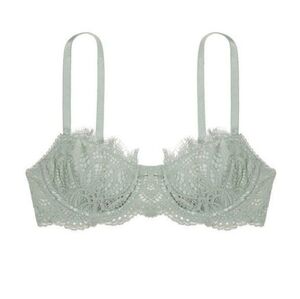 Victoria's Secret Dream Angels Wicked Unlined Lace Balconette Bra 34D